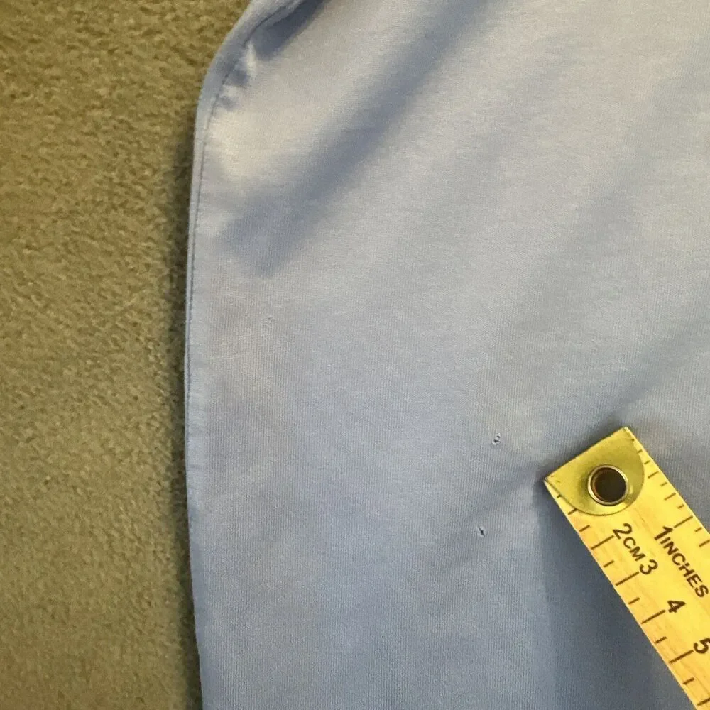 Polo Golf Ralph Lauren‎ Pebble Beach Polo Shirt Mens XL Blue Performance *flaw*
